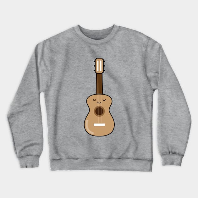 Ukulele Crewneck Sweatshirt by WildSloths